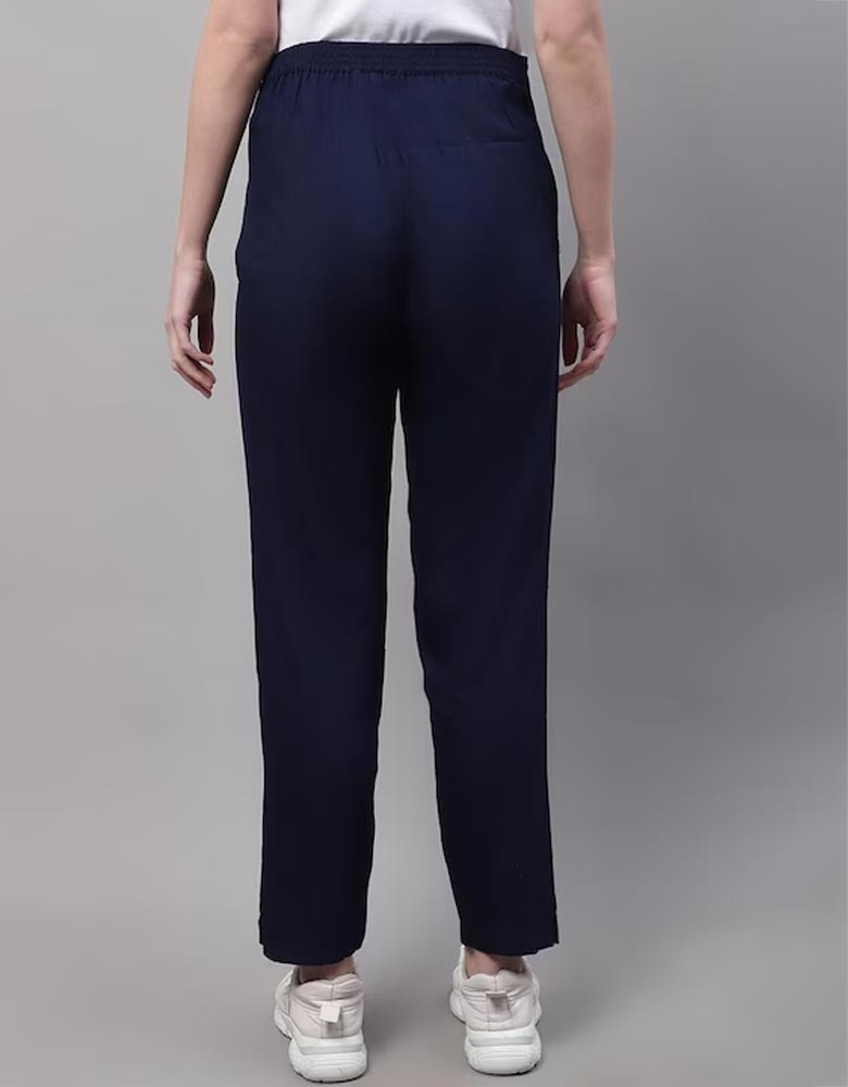 Women Relaxed Mom Fit Maternity Trousers