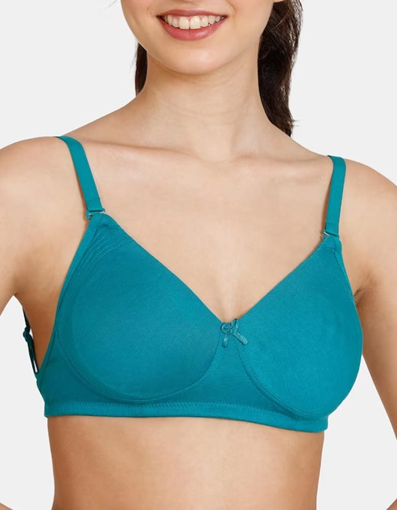 Women Green Bra