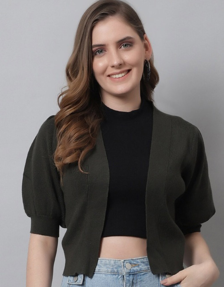 Women Open Front Shrug