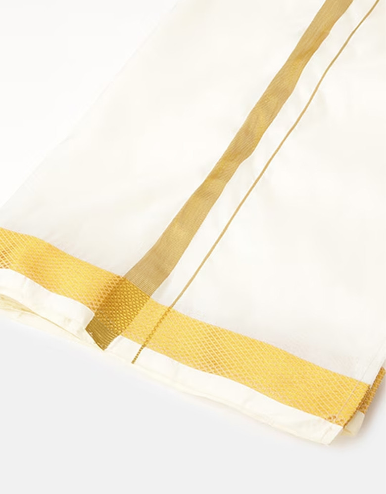 Thangamagan Boys Artsilk Pocket Dhoti