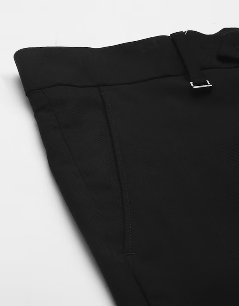 Men Black Slim Fit Trousers