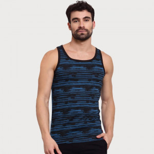 Men Striped Innerwear Cotton Vests