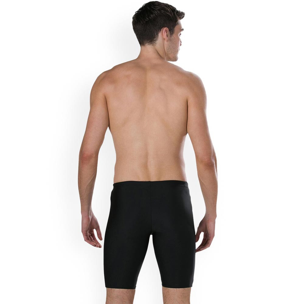 Men Black Solid Swim Shorts