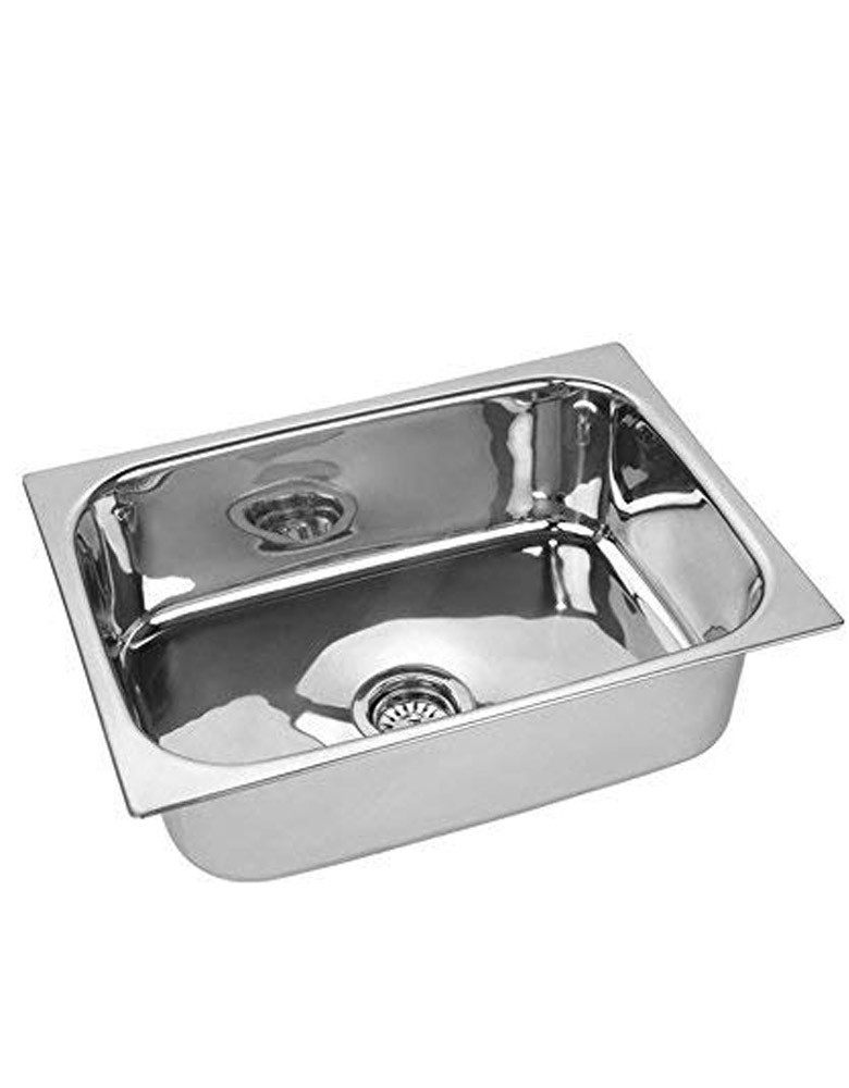 ROYAL SAPPHIRE Stainless Steel Polished finish Sink (18x16x8 inches) - Silver