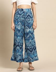 Women Abstract Printed Ethnic Palazzos