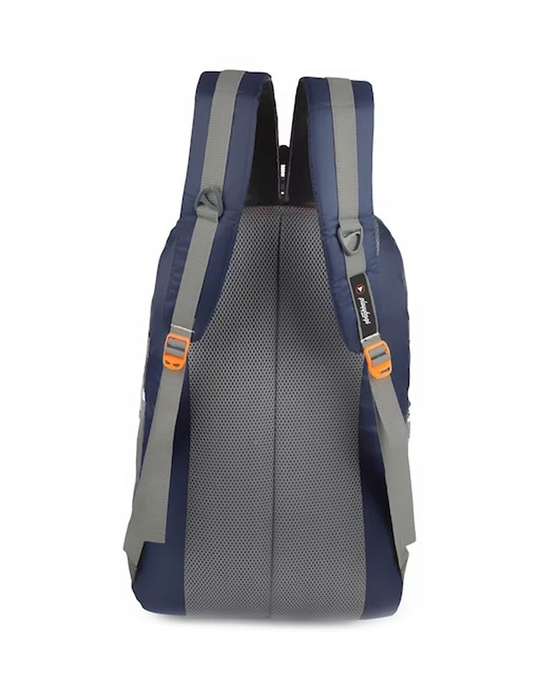 Grey & Blue Casual Travel Adventure Waterproof Trekking Bag