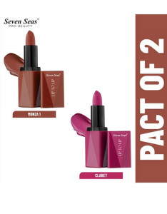 Set of 2 Lip to Lip Matte Lipsticks - Monza 1 & Claret