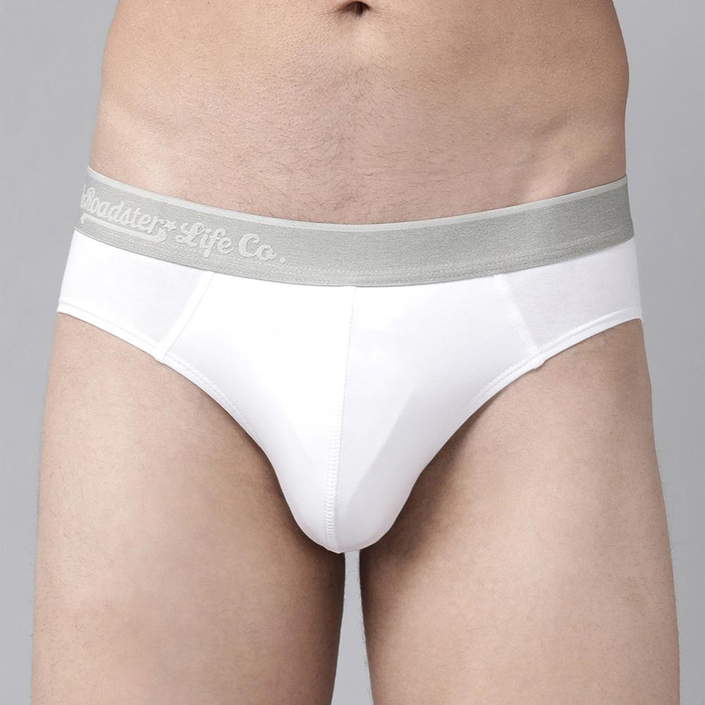 Men Pack of 3 Solid Briefs RDST-BRF1-3PP