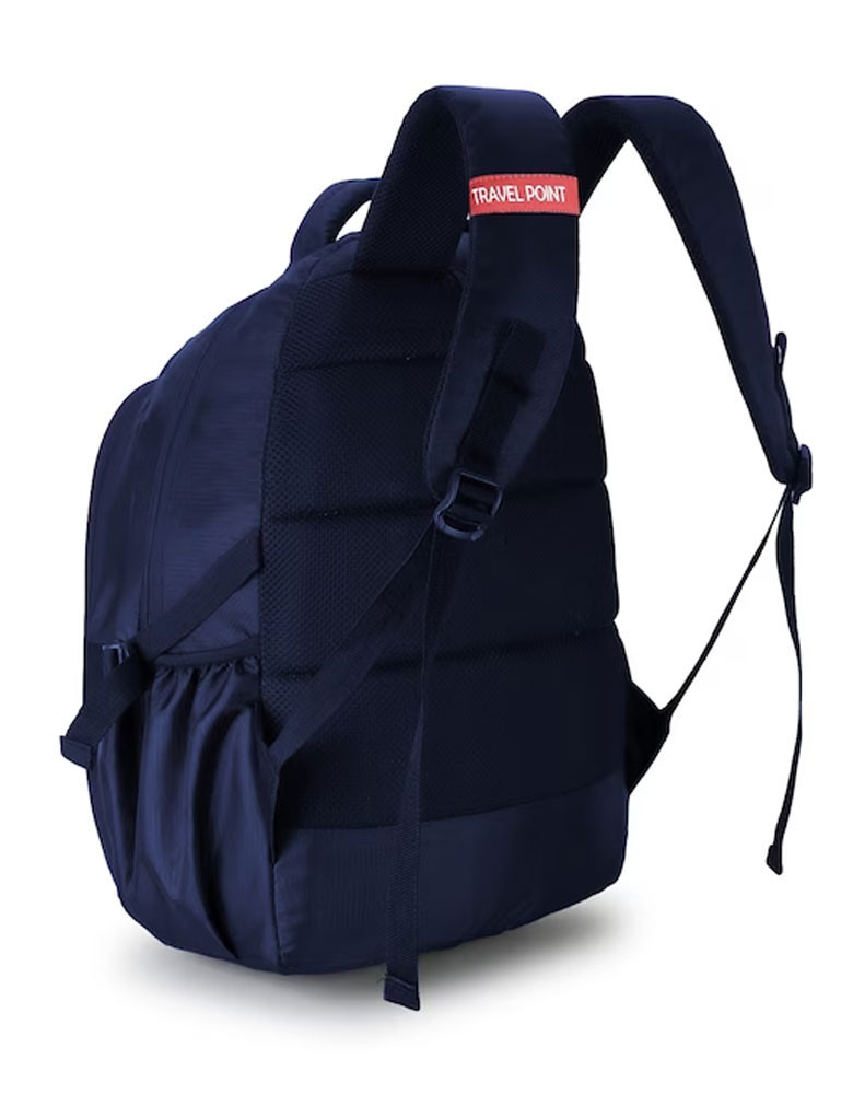 Brand Logo Backpack with Compression Straps