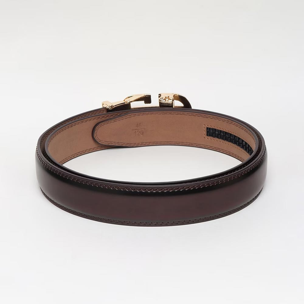 Men Brown Solid Belt