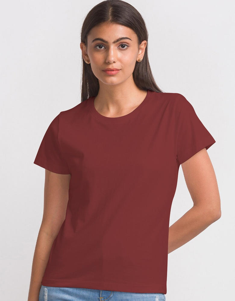 Pure Cotton Round Neck T-shirt