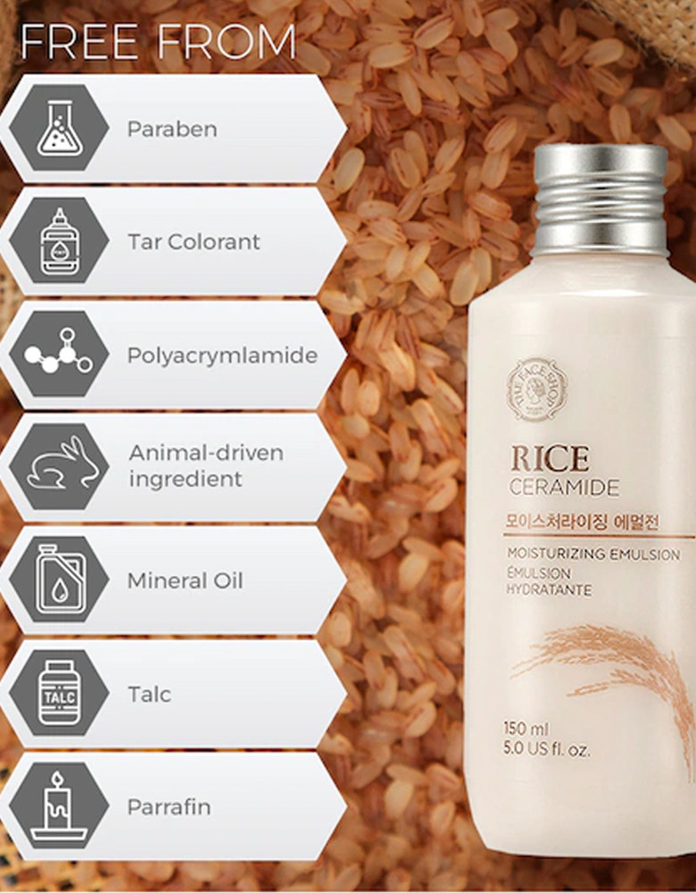 Rice & Ceramide Skin Brightening Moisturizing Emulsion 150 ml