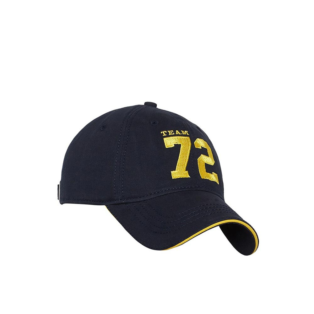 Men Blue & Yellow Solid Baseball Cap