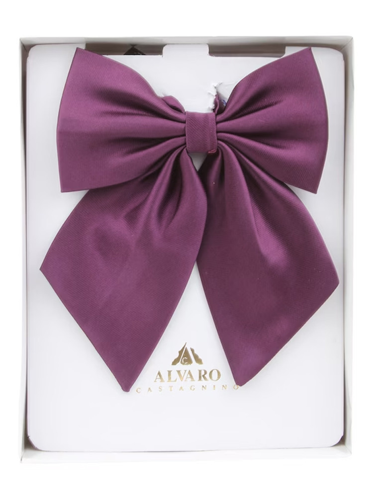 Men Purple Bow Tie