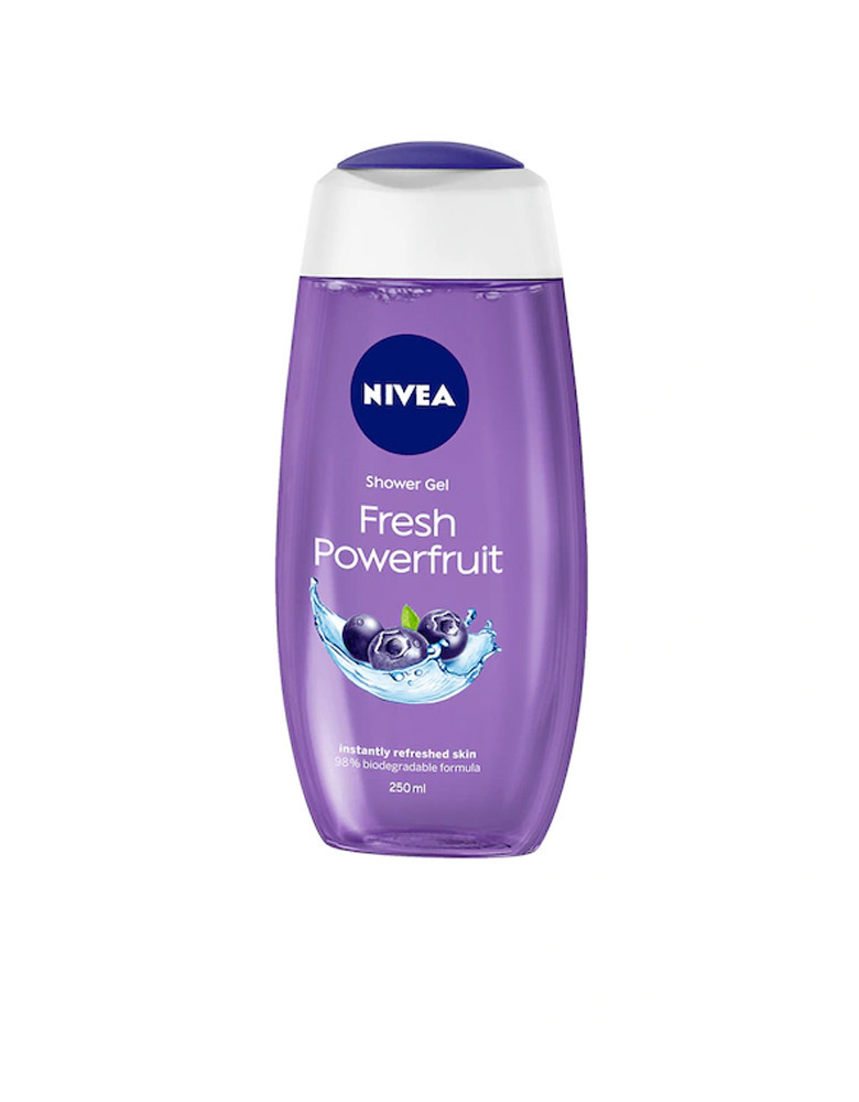 Care Shower Fresh Powerfruit Shower Gel with Antioxidants & Blueberry Scent 250 ml