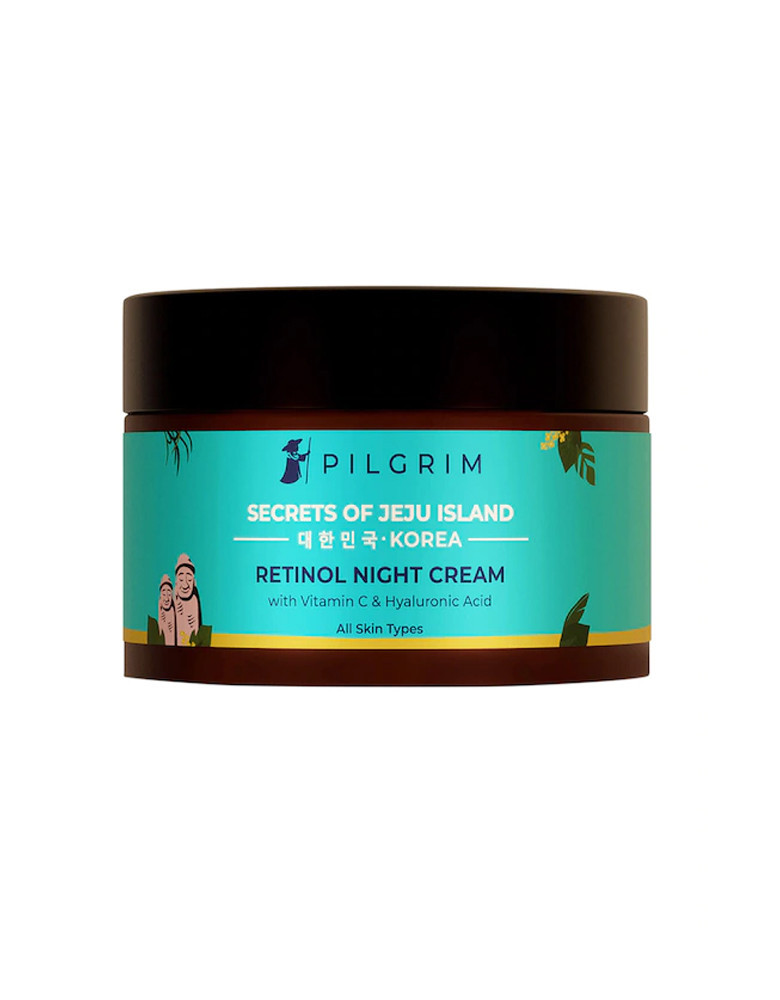 Retinol Anti-Ageing Night Cream with Vitamin C & Hyaluronic Acid for Wrinkles-50g